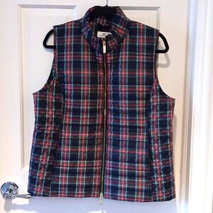 Vineyard Vines plaid vest